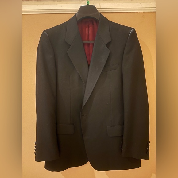 Men’s Tuxedo Jacket Black size 44 - Picture 4 of 4
